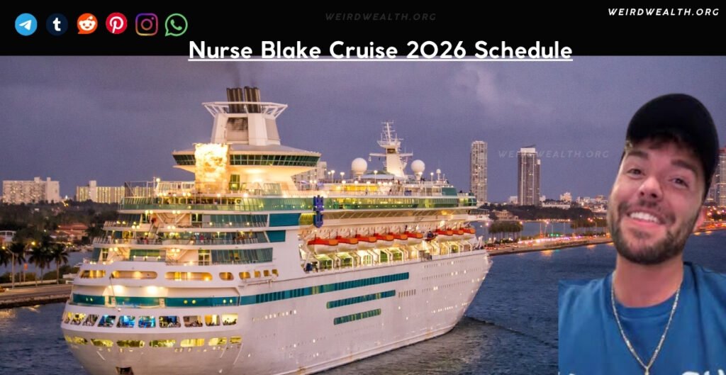 Nurse Blake Cruise 2026 Schedule